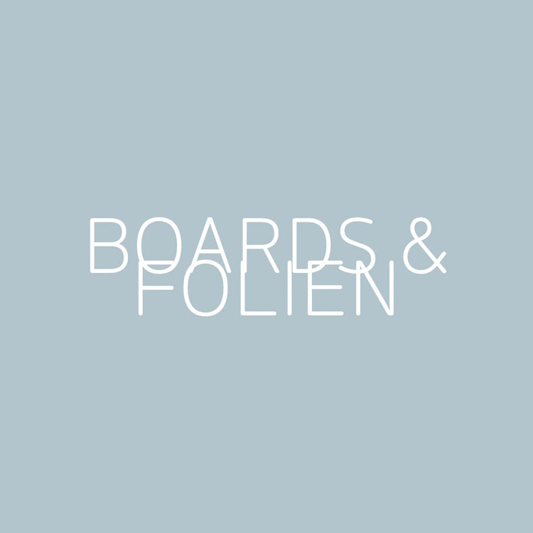 Boards und Tafelfolien
