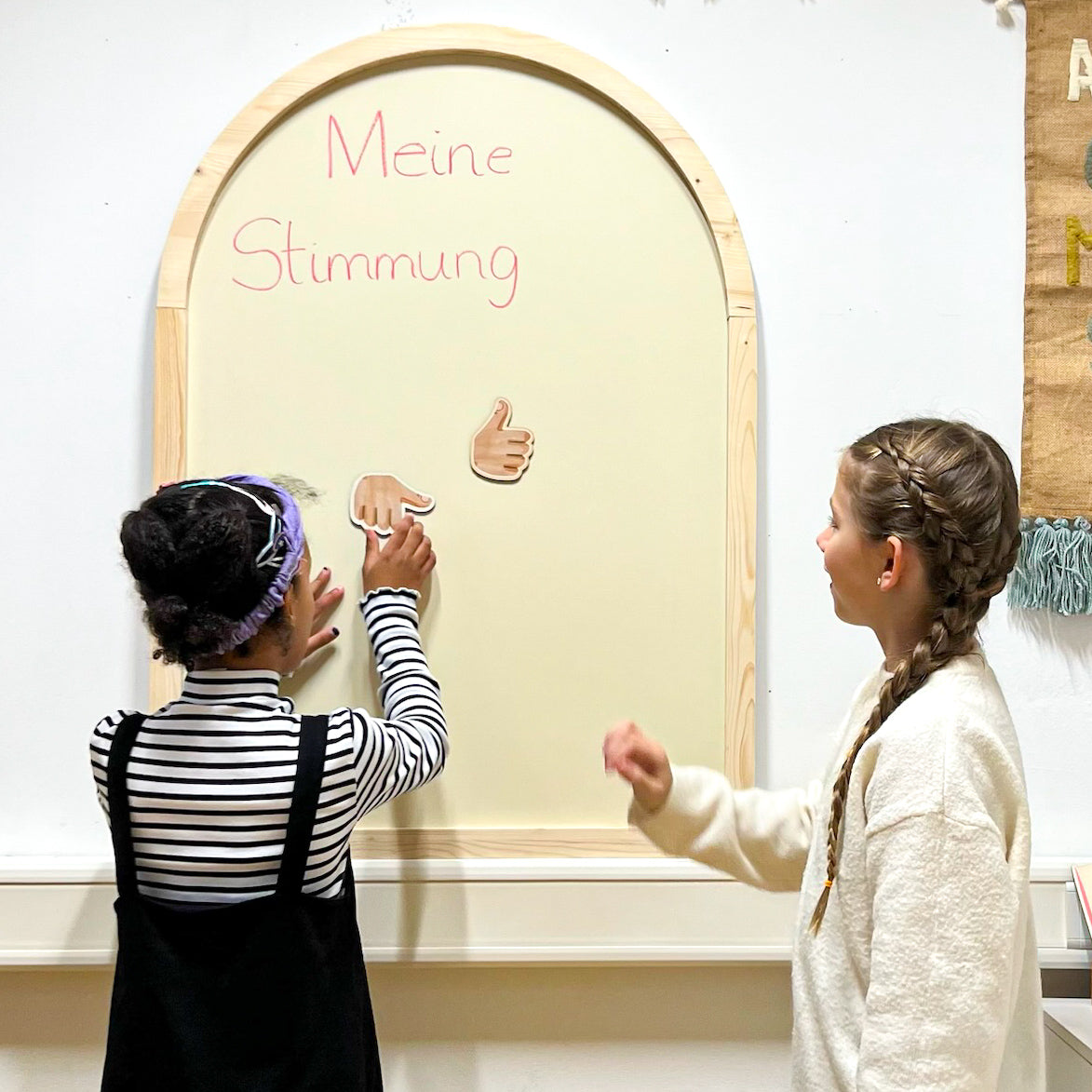 Die Daumenprobe I Holzmagnete, Anleitung & Anwendungsbeispiele