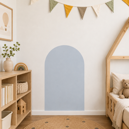 Magnetische Tafelfolie für Kinderzimmer und Playrooms – Selbstklebend, Beschreibbar und Ablösbar – 95x70cm Wandaufkleber  I 4 Farben