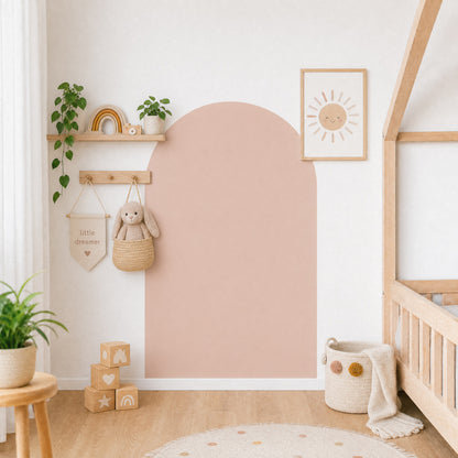 Magnetische Tafelfolie für Kinderzimmer und Playrooms – Selbstklebend, Beschreibbar und Ablösbar – 95x70cm Wandaufkleber  I 4 Farben