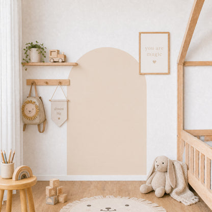 Magnetische Tafelfolie für Kinderzimmer und Playrooms – Selbstklebend, Beschreibbar und Ablösbar – 95x70cm Wandaufkleber  I 4 Farben