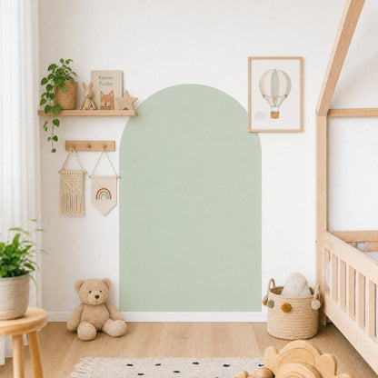 Magnetische Tafelfolie für Kinderzimmer und Playrooms – Selbstklebend, Beschreibbar und Ablösbar – 95x70cm Wandaufkleber  I 4 Farben