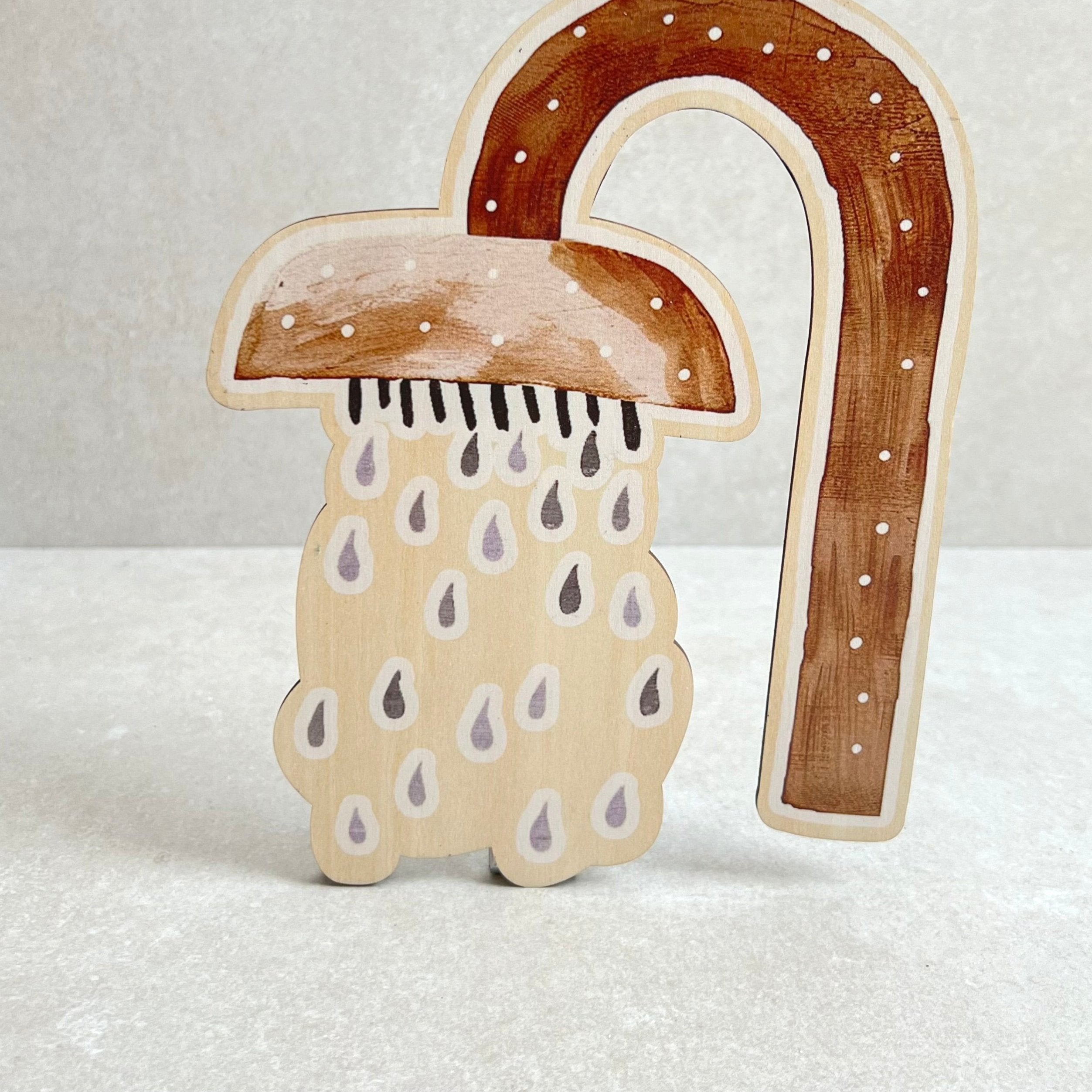 Die warme Dusche I Holzmagnete, Anleitung & Anwendungsbeispiele - Gilboard.de