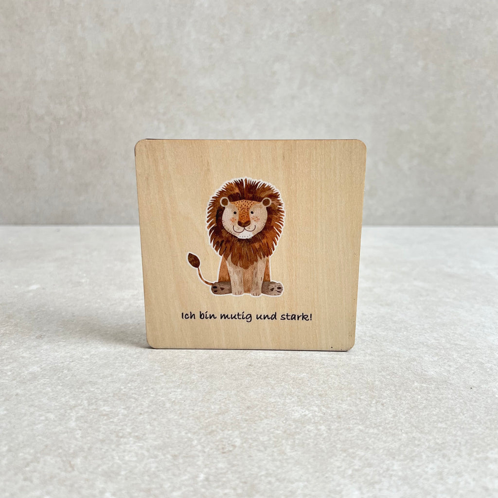 Affirmation Cards I Wooden Magnets, Instructions &amp; Application Examples