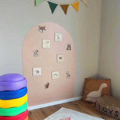 Selbstklebende magnetische Tafelfolie - 100x70cm I GB Basic Pink